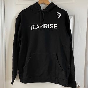 Team Rise Hoodie - Black - Men’s Large
